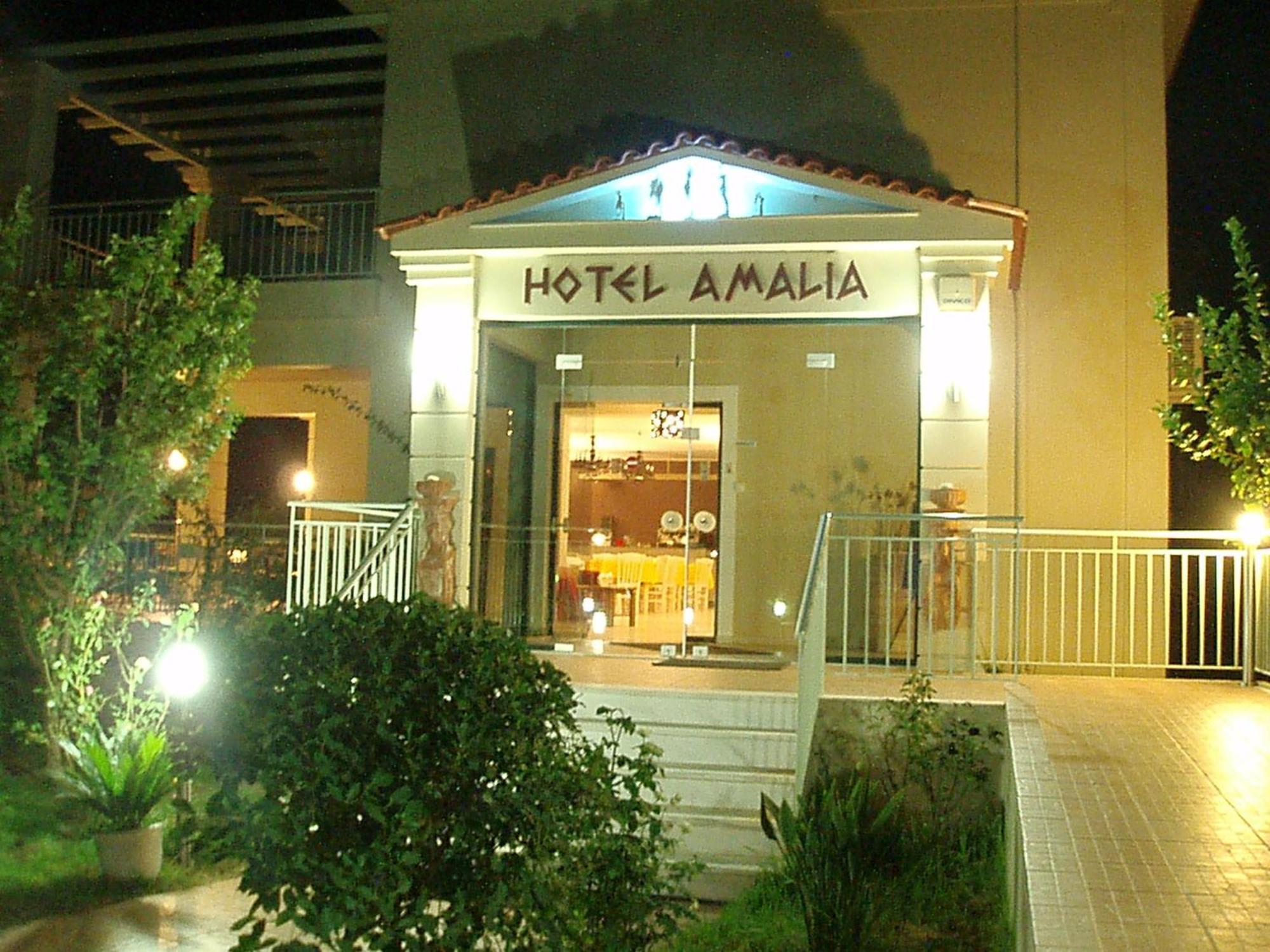 Amalia Hotel Kalogriá Kültér fotó